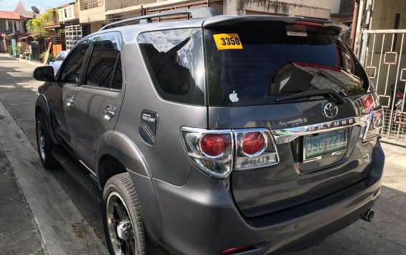 Grey Toyota Fortuner 2013 for sale in Marilao-2