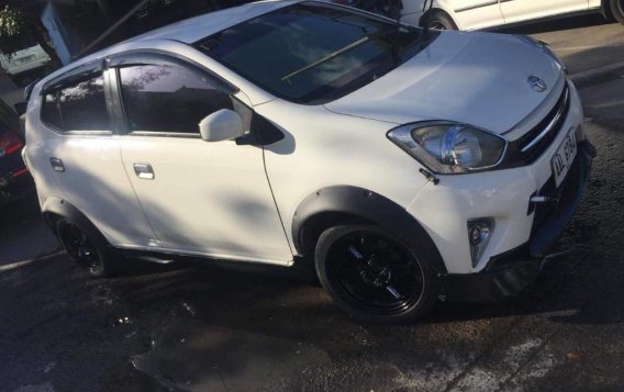 White Toyota Wigo 2014 for sale in Muntinlupa