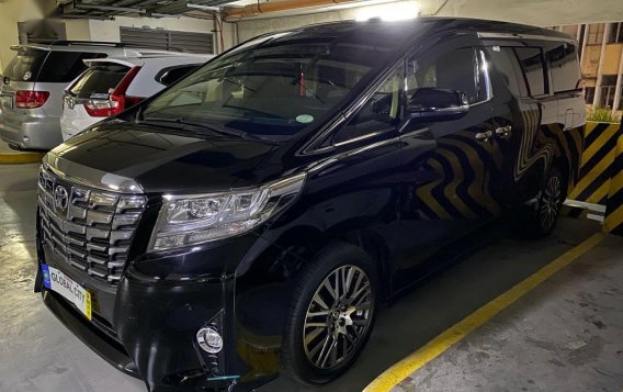 Black Toyota Alphard 2015 for sale in Automatic-4
