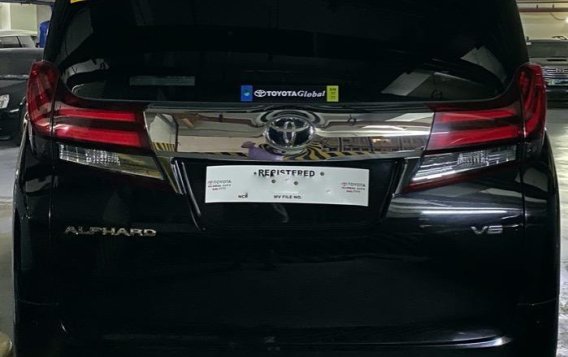 Black Toyota Alphard 2015 for sale in Automatic-5