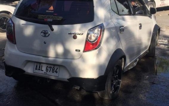 White Toyota Wigo 2014 for sale in Muntinlupa-3