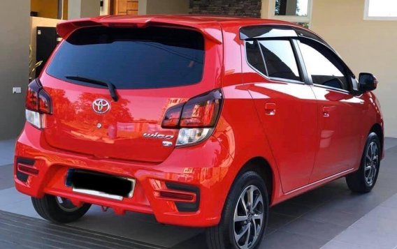 Red Toyota Wigo 2018 for sale in Quezon City-1