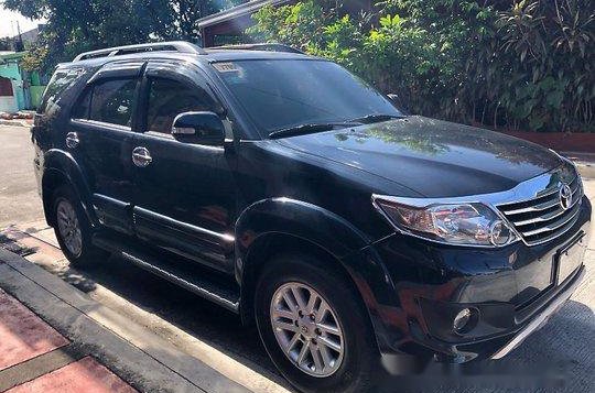 Black Toyota Fortuner 2013 Automatic for sale 