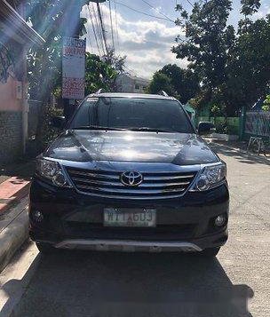 Black Toyota Fortuner 2013 Automatic for sale -1