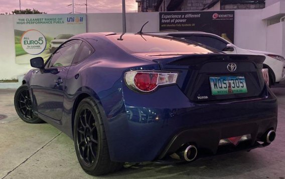 Blue Toyota 86 2014 for sale in Manual
