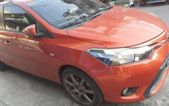 Selling Orange Toyota Vios 2015 in Caloocan-3