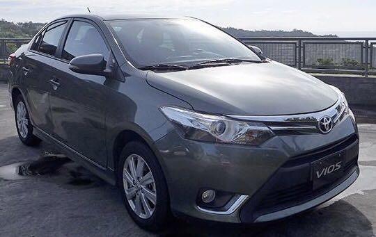 Selling Grey Toyota Vios 2015 in Manila