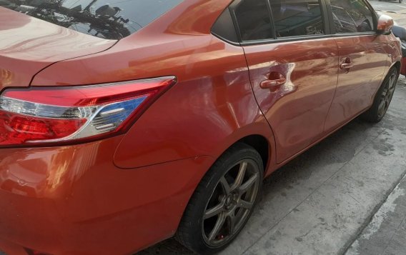 Selling Orange Toyota Vios 2015 in Caloocan-1