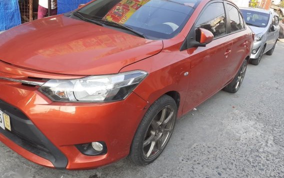 Selling Orange Toyota Vios 2015 in Caloocan-2