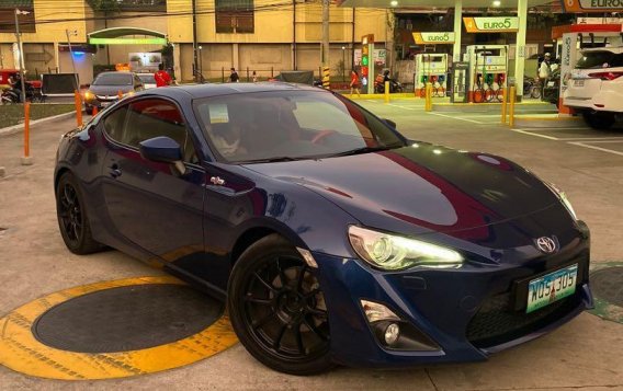 Blue Toyota 86 2014 for sale in Manual-5