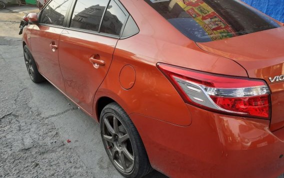 Selling Orange Toyota Vios 2015 in Caloocan-2