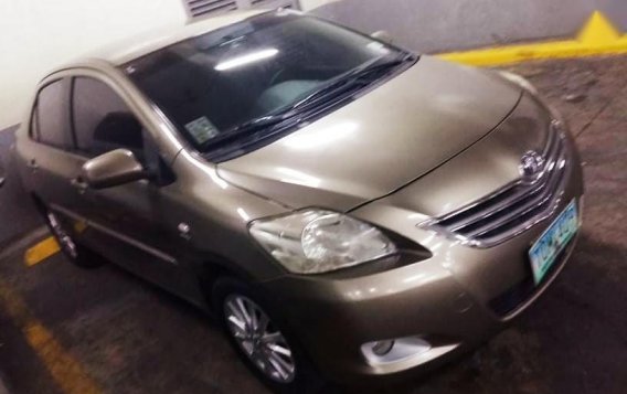 Beige Toyota Vios 2012 for sale in Angeles City-5