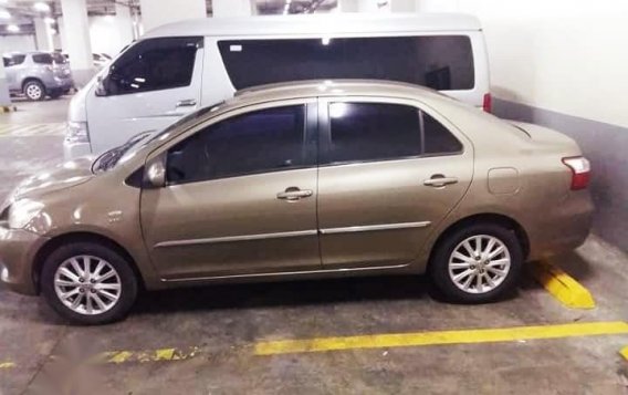 Beige Toyota Vios 2012 for sale in Angeles City-1