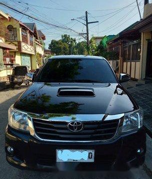 Black Toyota Hilux 2015 for sale in Cainta