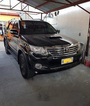 Black Toyota Fortuner 2014 Automatic for sale 