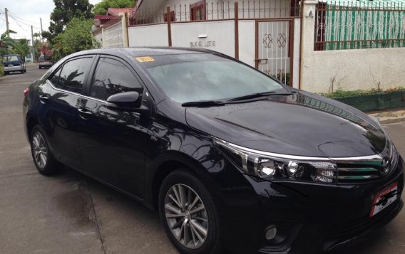 Black Toyota Corolla altis 2014 for sale in Cabuyao City-1
