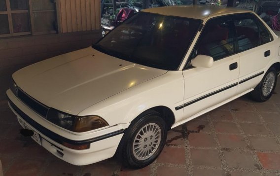 Sell White 1990 Toyota Corolla in Taytay-6