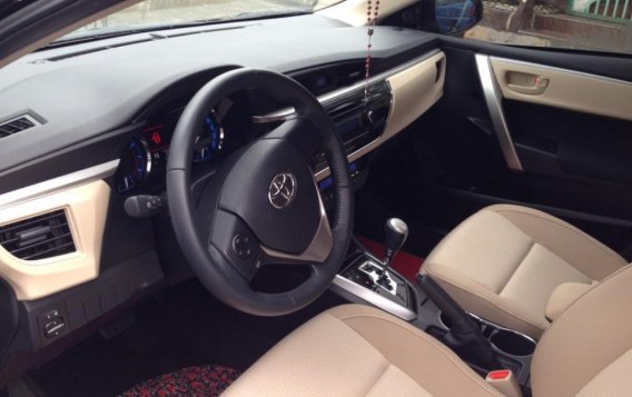 Black Toyota Corolla altis 2014 for sale in Cabuyao City-3