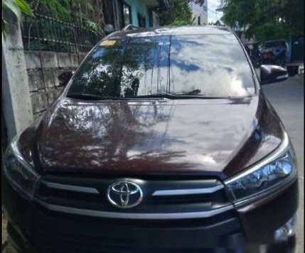 Selling Brown Toyota Innova 2017 in Manila