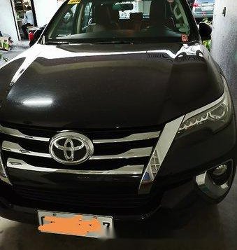 Sell Black 2017 Toyota Fortuner at 35000 km