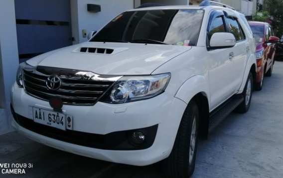 Sell White 2014 Toyota Fortuner in Quezon City