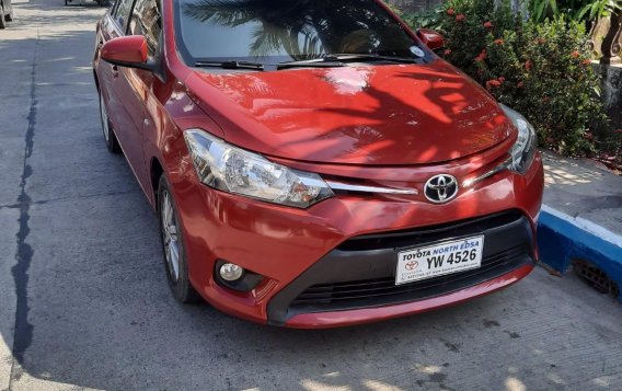 Selling Red Toyota Vios 2016 in San Carlos