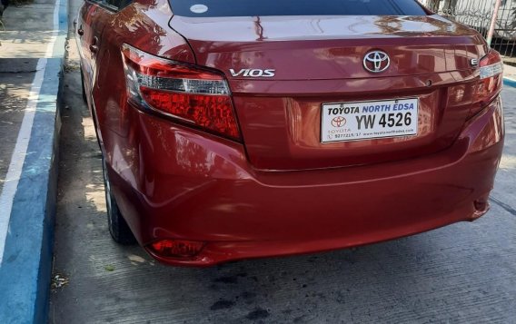 Selling Red Toyota Vios 2016 in San Carlos-1