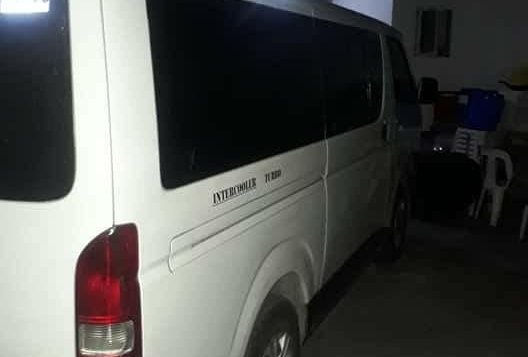 White Toyota Hiace 2012 for sale in Tarlac-2