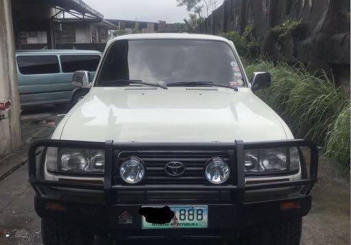 Sell White 1997 Toyota Land Cruiser in Manila-3