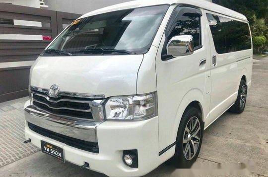 Selling White Toyota Hiace 2016 in Parañaque
