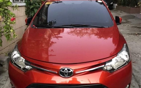 Orange Toyota Vios 2017 for sale in Automatic