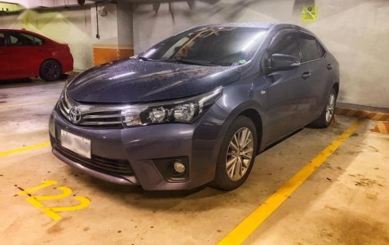 Grey Toyota Corolla altis 2015 for sale in Kalayaan Village