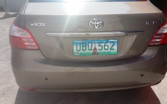 Selling Brown Toyota Vios 2013 in Baguio-3