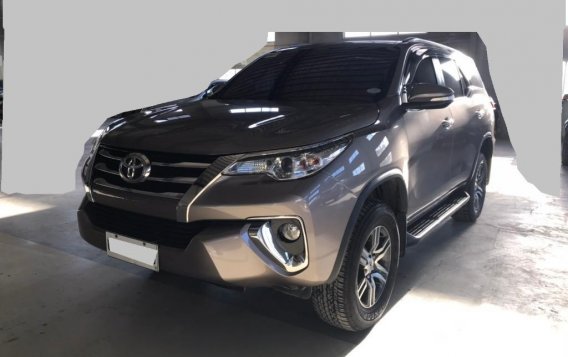 Grey Toyota Fortuner 2017 for sale in Bay