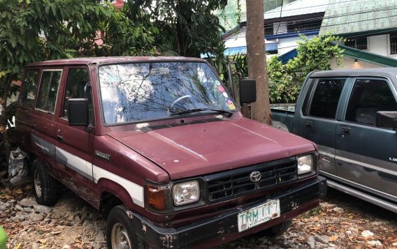 Red Toyota tamaraw 1994 for sale in Quezon City-7