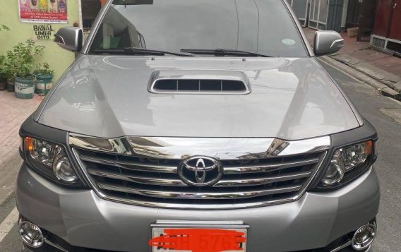 Grey Toyota Fortuner 2015 for sale in Greenhills