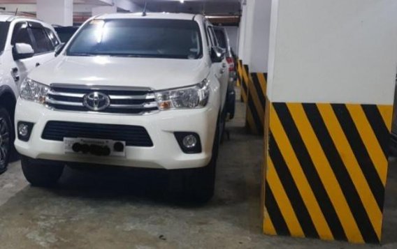 Sell White 2019 Toyota Hilux in Quezon City