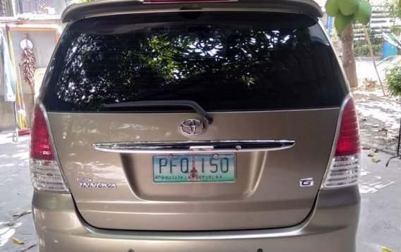 Beige Toyota Innova 2011 for sale in Valenzuela-7