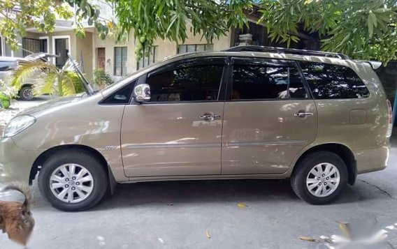 Beige Toyota Innova 2011 for sale in Valenzuela-8