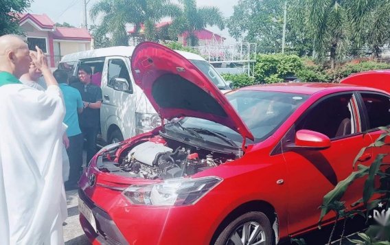 Sell Red 2018 Toyota Vios in Caloocan City-2