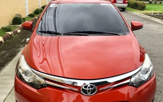 Selling Orange Toyota Vios 2014 in Las Piñas-3