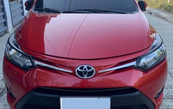 Red Toyota Vios 2018 for sale in Davao City-1
