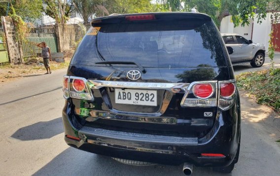 Black Toyota Fortuner 2015 for sale in Manila-4