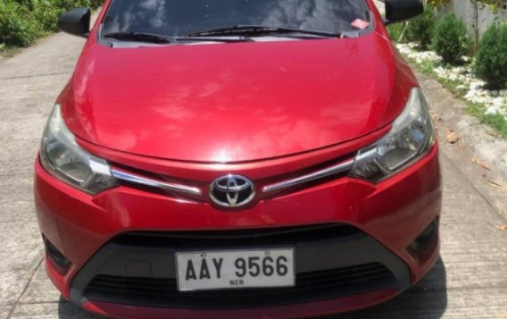 Red Toyota Vios 2014 for sale in Mabalacat