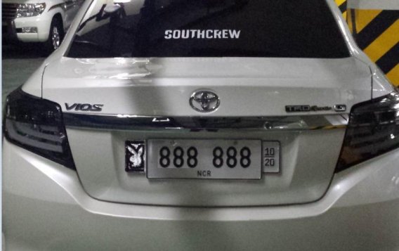 Pearl White Toyota Vios 2019 for sale in Manila