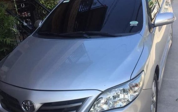 Silver Toyota Corolla 2014 for sale in Quezon City