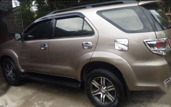 Beige Toyota Fortuner 2015 for sale in Batangas-6