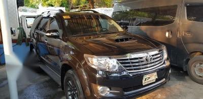 Black Toyota Fortuner 2016 for sale in Quezon City