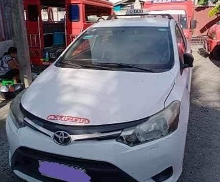 Sale White 2015 Toyota Vios in Davao-1