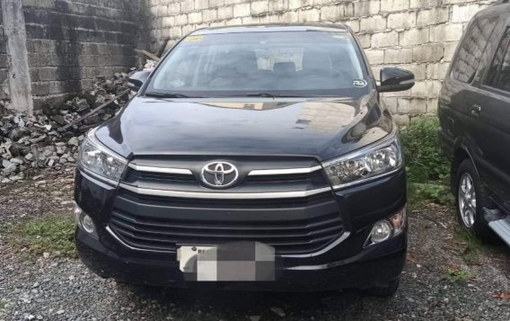 Black Toyota Innova 2017 for sale in Quezon City